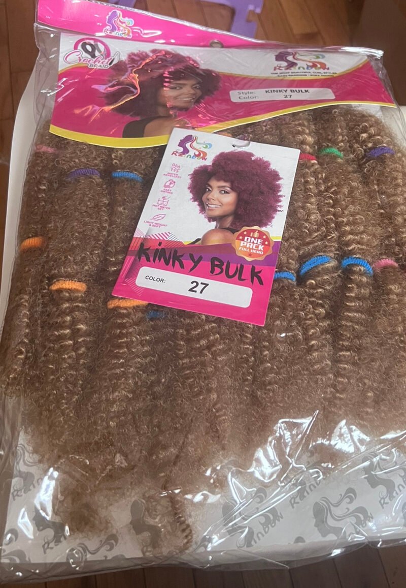 Afro kinky Marley cheveux synthetique